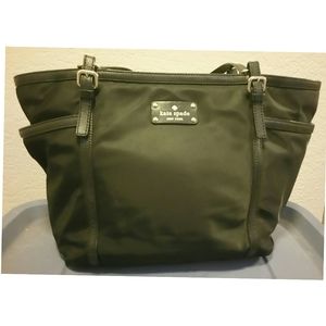Kate Spade large BLACK Tote Bag